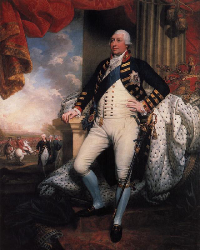 Thomas Pakenham George III,King of Britain and Ireland since 1760 France oil painting art